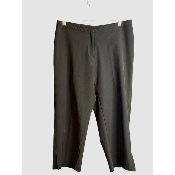 Nike Dri-FIT Womens Black Cropped Pants M - Picture 1 of 8